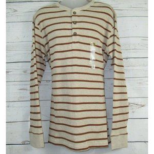 Foundry Henley Big And Tall Striped Size XLT Brand New With Tag